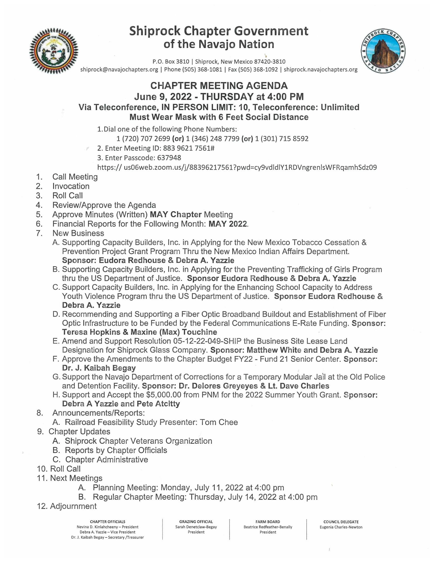 June Meeting